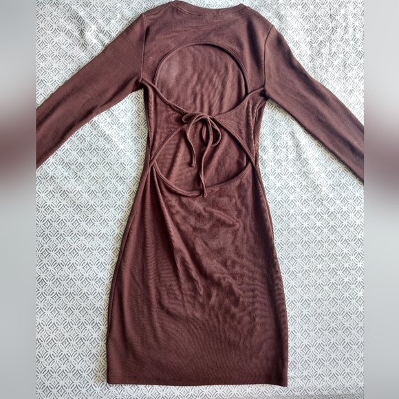 🎀2 for 50🎀Dynamite - Tie back bodycon longsleeve dress - Picture 8 of 8